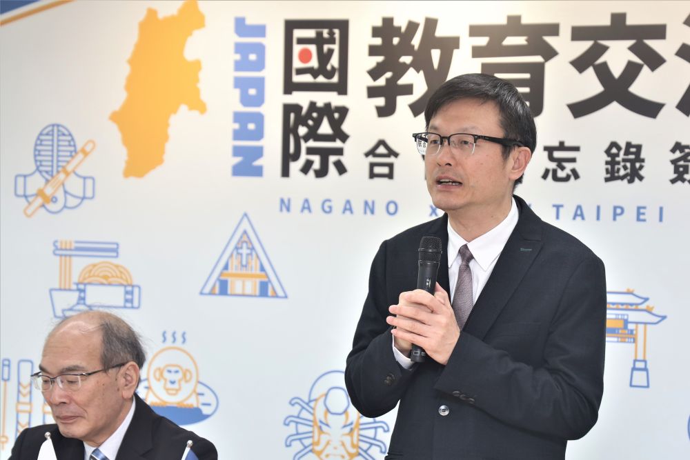 教育局長張明文表示期盼能進一步辦理學生國際見學與短期交換活動促進技職教育的升級