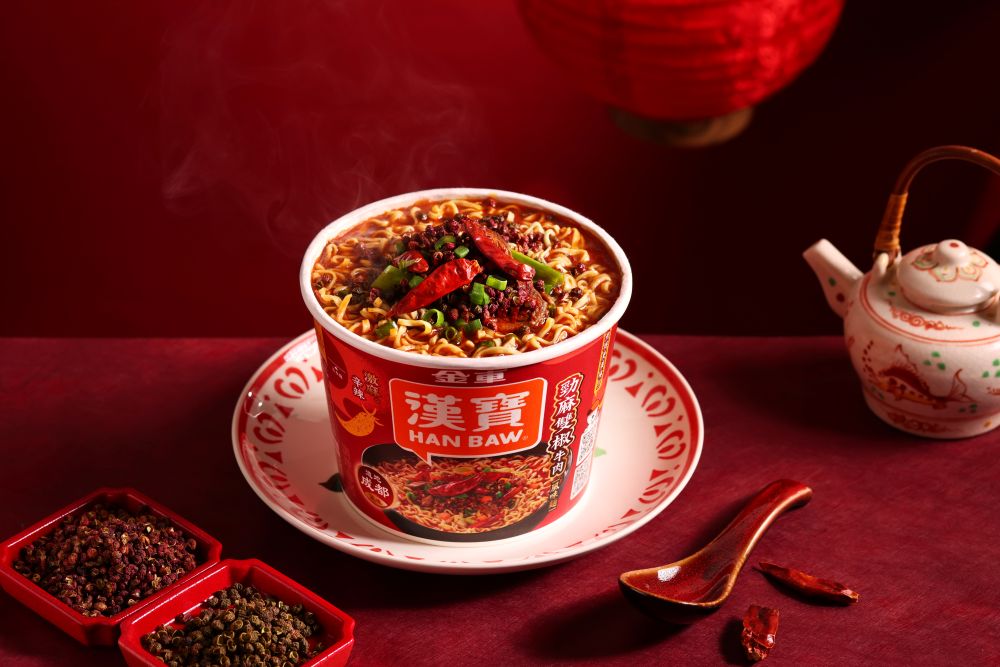 勁麻雙椒牛肉風味麵