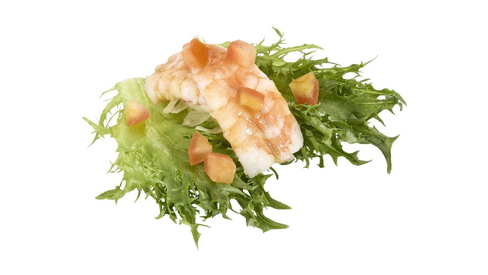 番茄鮮蝦生菜包 $40