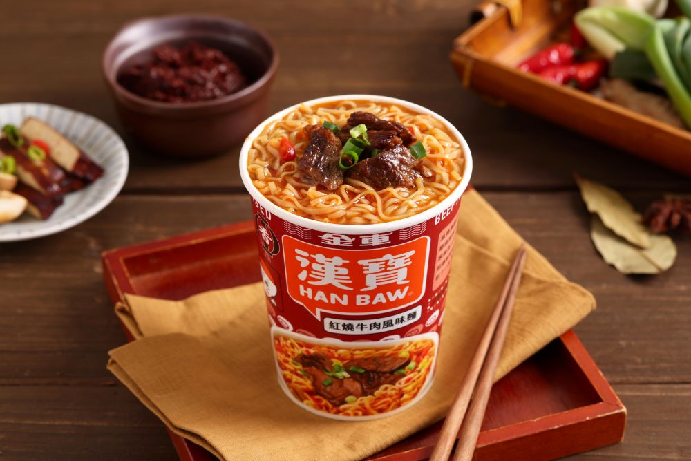 「紅燒牛肉風味麵」