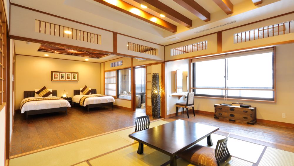 超過百年歷史的越後湯澤溫泉稻本飯店（Echigo Yuzawa Onsen Inamoto）以傳統日式款待聞名