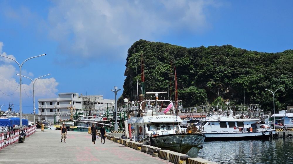 深澳漁港酋長岩 