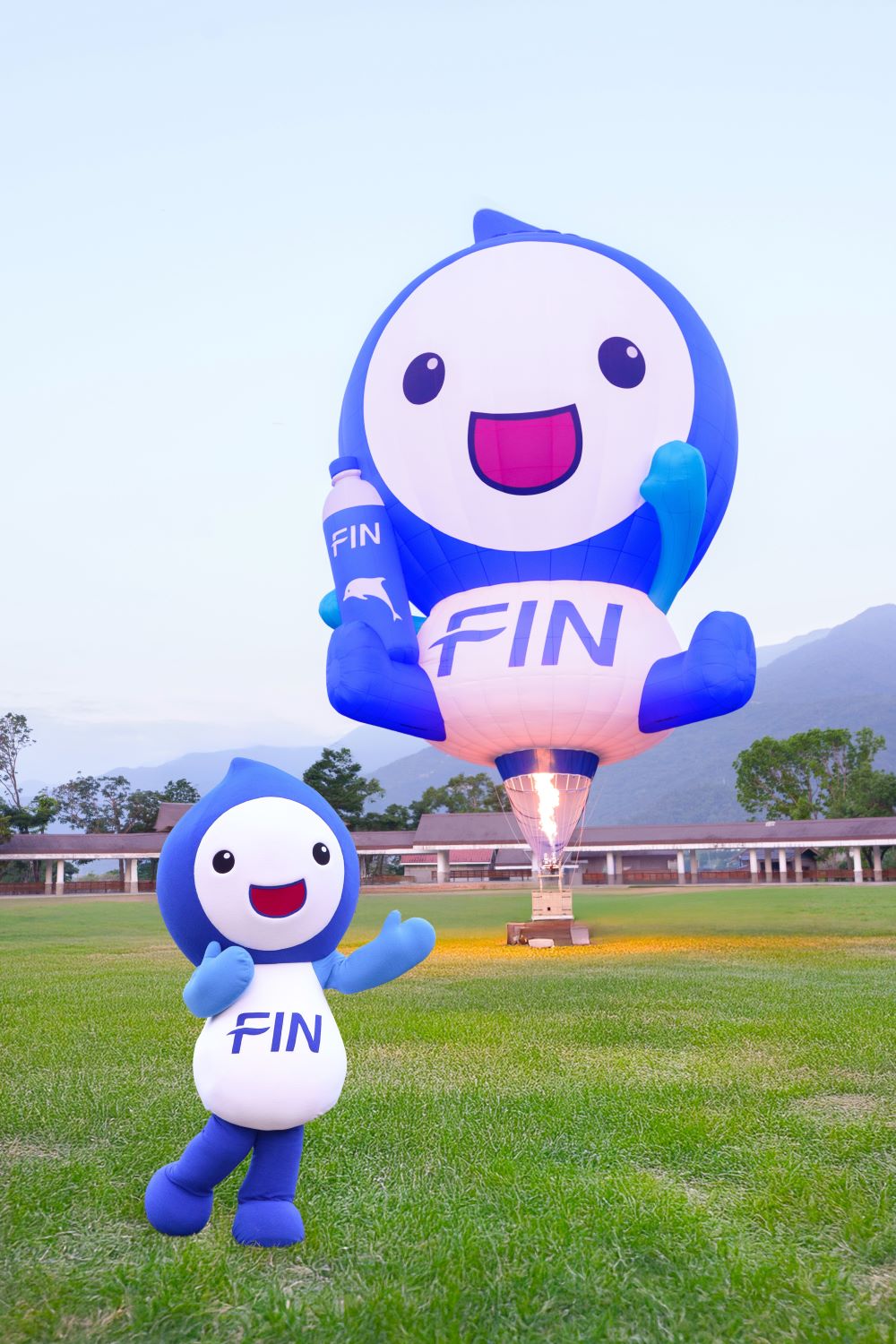 圖四、「FIN水寶」本尊將於開幕日驚喜現身，表演「FIN好菌活力頌」。