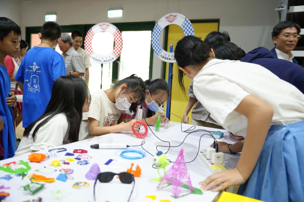 113學年度在地就學大聯盟成果展課程體驗攤位-三和國中
