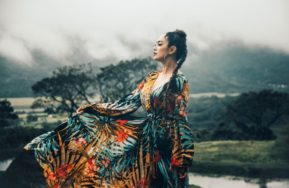 金曲歌后舞思愛Usay Kawlu以高亢嗓音點燃2025新北南島文化節。