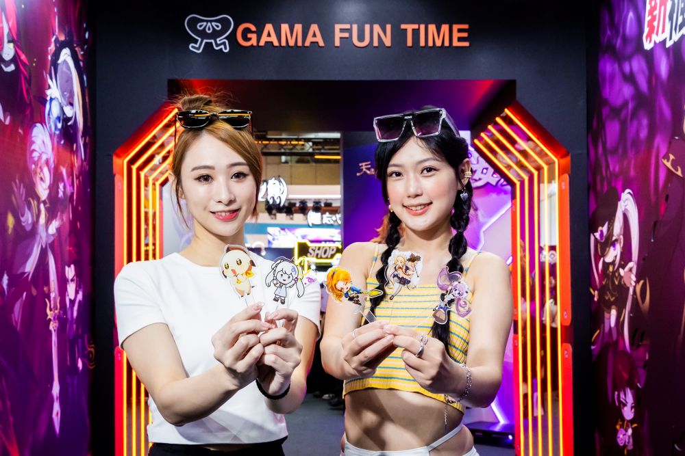 展場照片_完成五大IP個別任務,可索取只送不賣的「FUN能量打卡棒」!