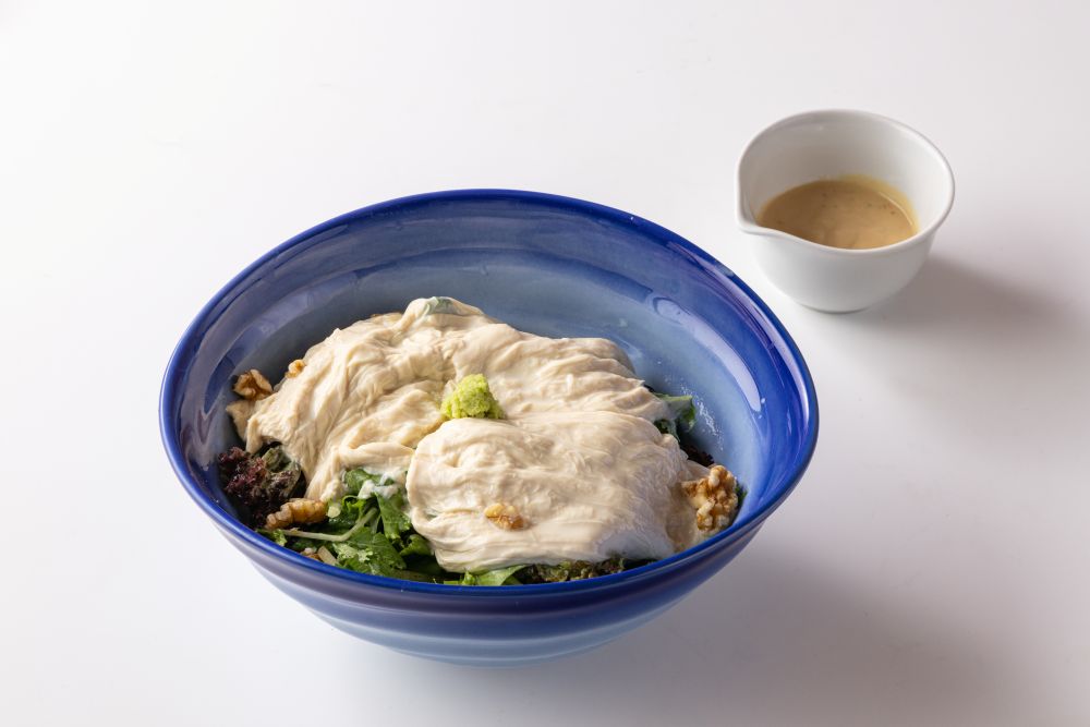 湯葉核桃胡麻醬沙拉 280元