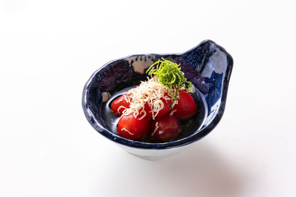 蕃茄柴魚高湯漬 150元