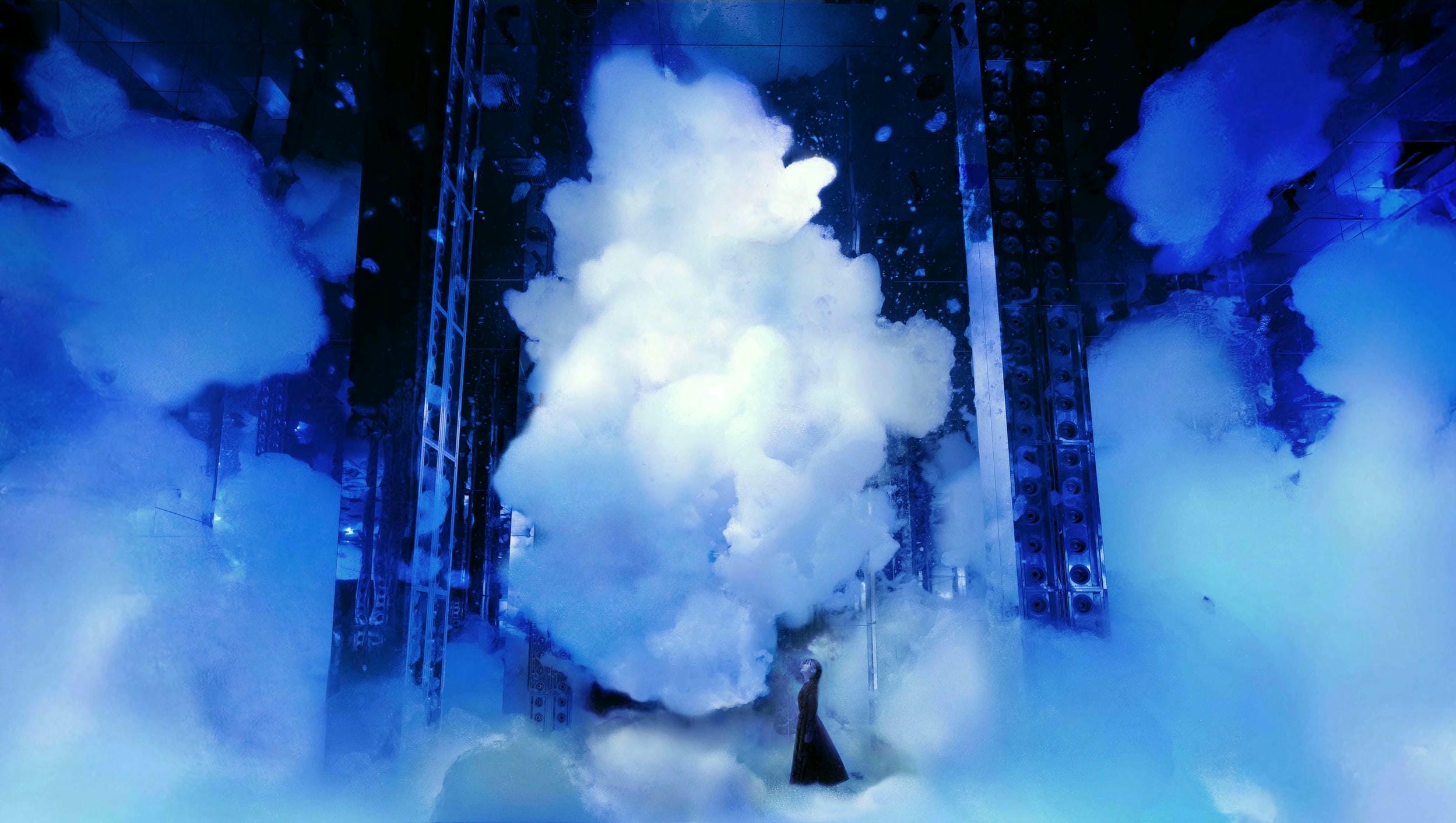 《Massless Amorphous Sculpture》：將漂浮泡沫視為可變形、無重的雕塑，挑戰物理法則