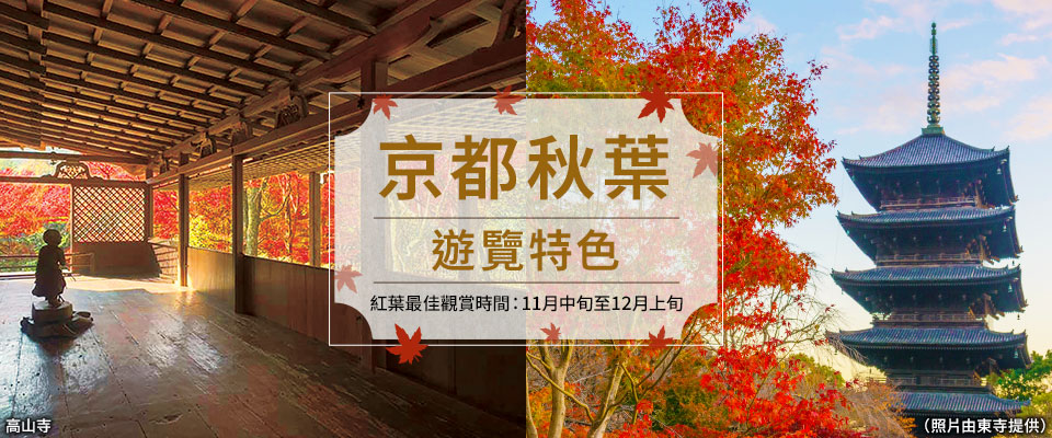秋季人氣賞楓地區｜京都的紅葉