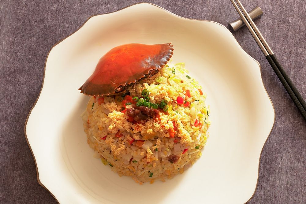 「踏雪蟳梅飛魚飯」
