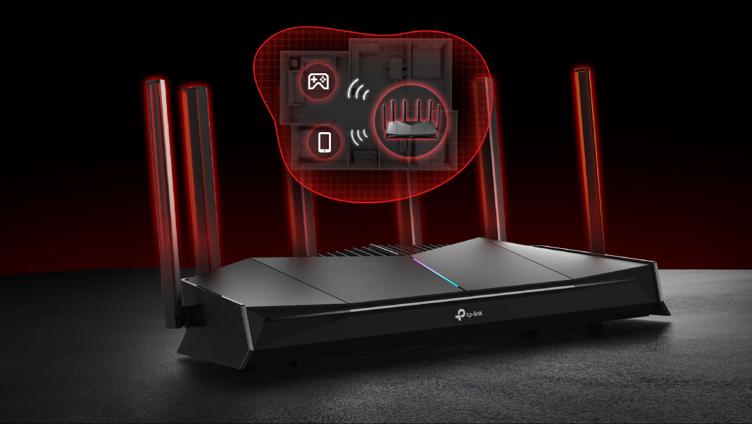 TP-Link Archer GE400 BE6500 雙頻 Wi-Fi7 電競路由器，搭載博通2.0 GHz四核心處理器，專為電競玩家打造零延遲網路體驗