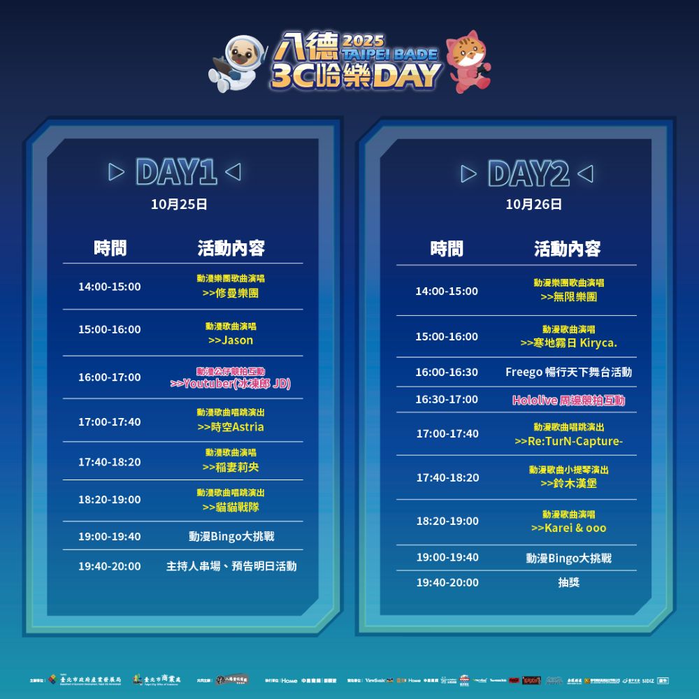 動漫週節目流程