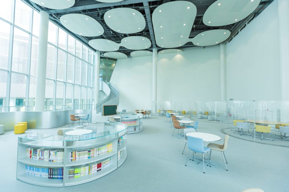 青少年閱覽區-圖片來源-台中市立圖書館