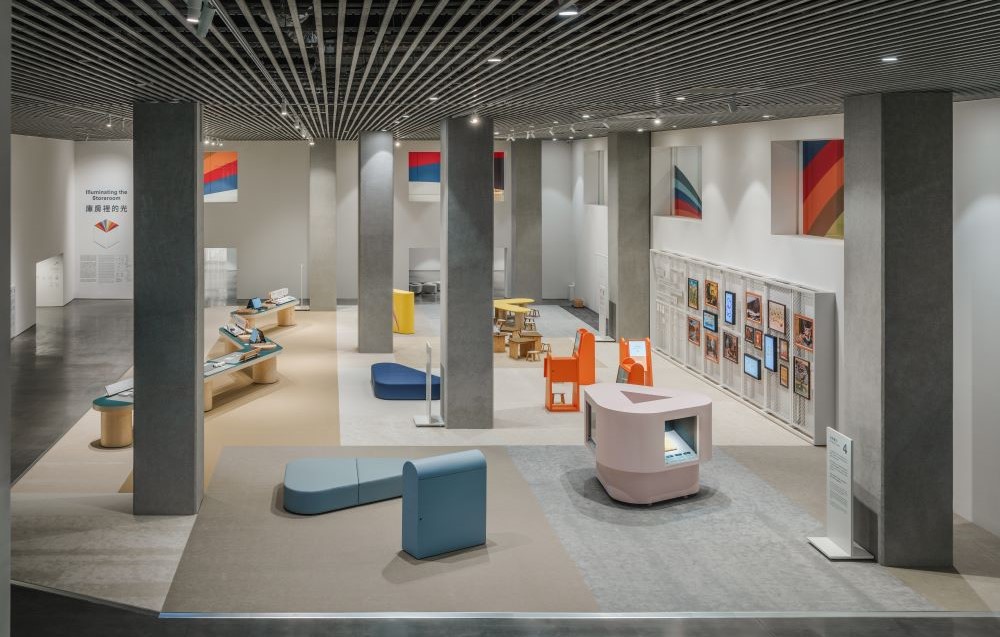 庫房裡的光典藏教育展展場照-圖片來源-台中市立美術館