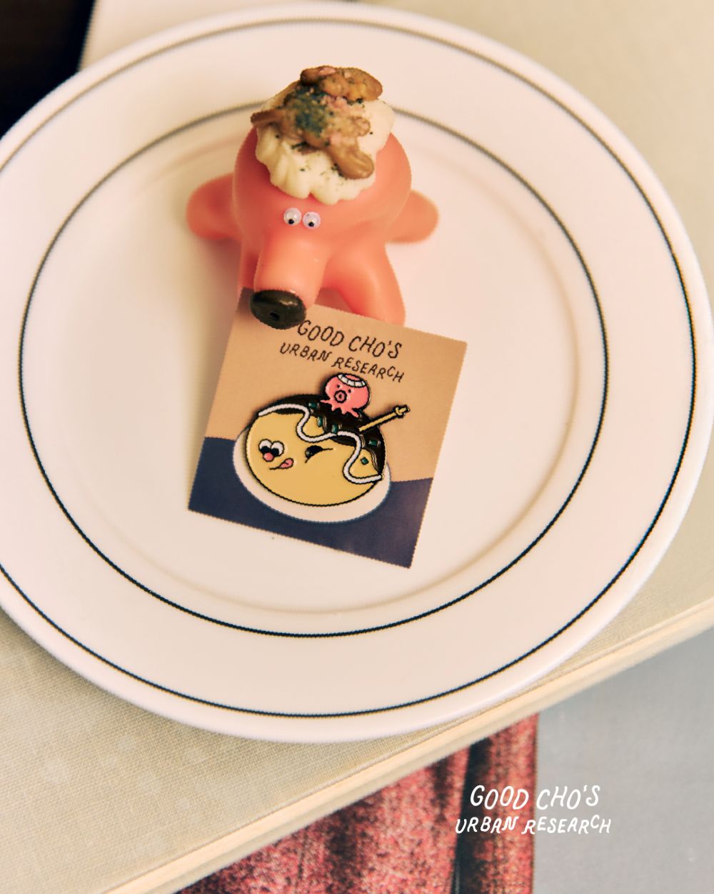 好丘 Good Cho's × URBAN RESEARCH 滿額贈別針