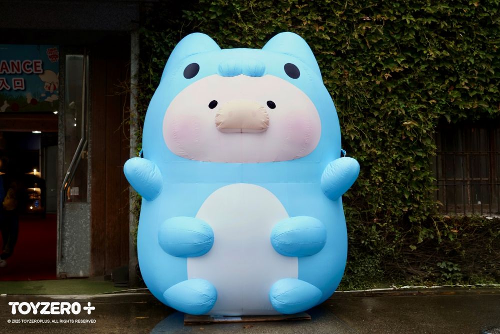 TTF入口處_罐頭豬LuLu × 咖波聯名氣偶