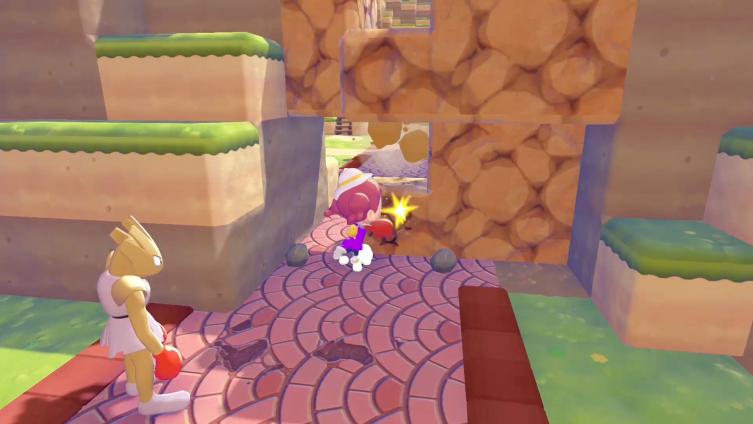 用「碎岩」破壞牆壁