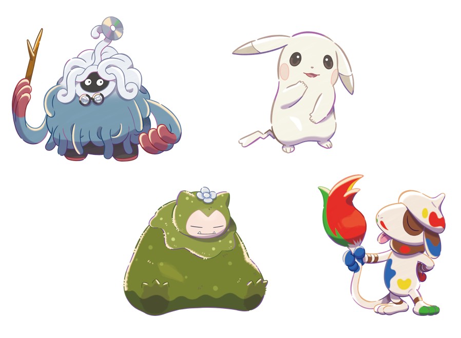《Pokémon Pokopia》樣子有些不同的寶可夢