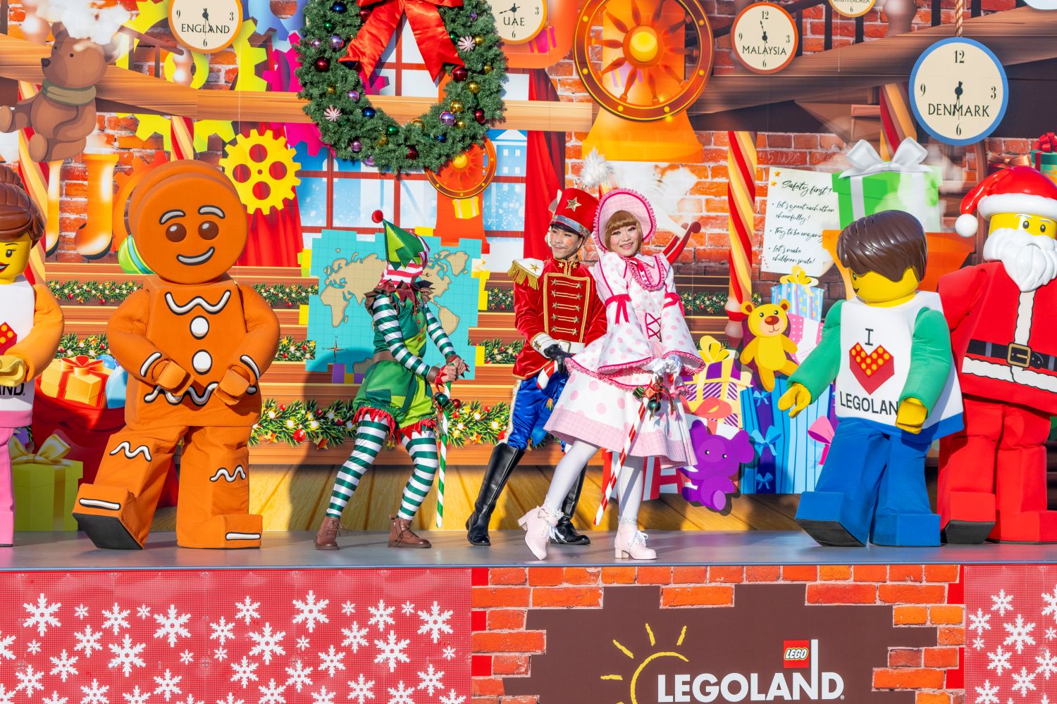 「節奏聖誕魔法」互動秀