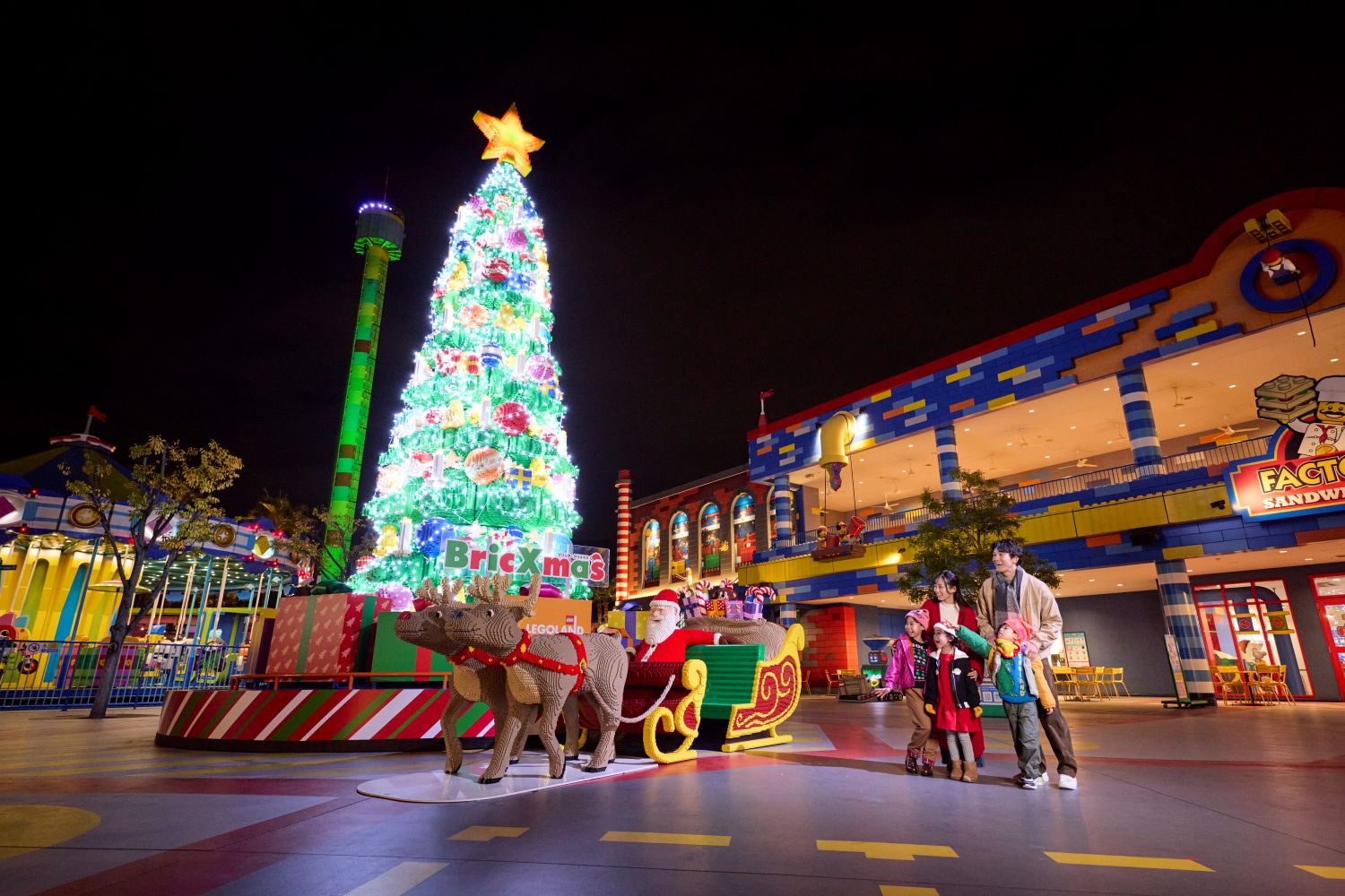 名古屋親子必去！「日本樂高樂園®過聖誕」4大聖誕活動、跨年派對、住宿、水族館全攻略！