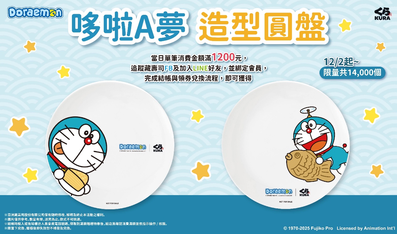 哆啦 A 夢-造型圓盤