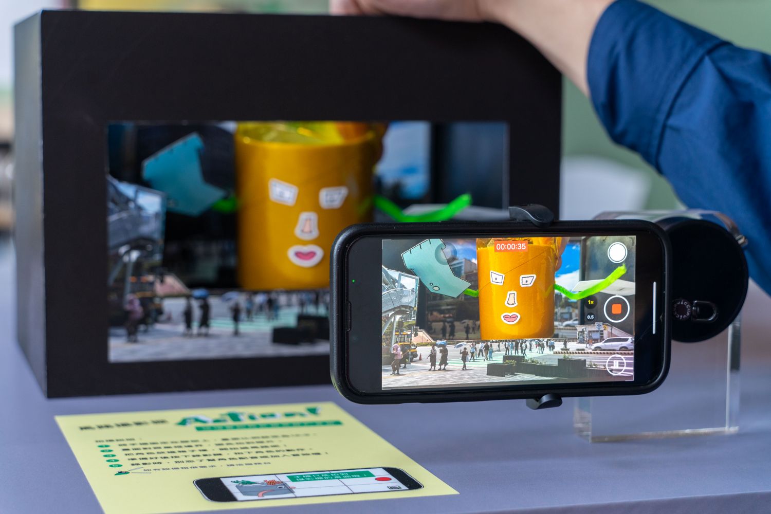 《角色Action!片廠見習中》,五大體驗區域帶民眾拍、演、剪,一次玩懂電影製作