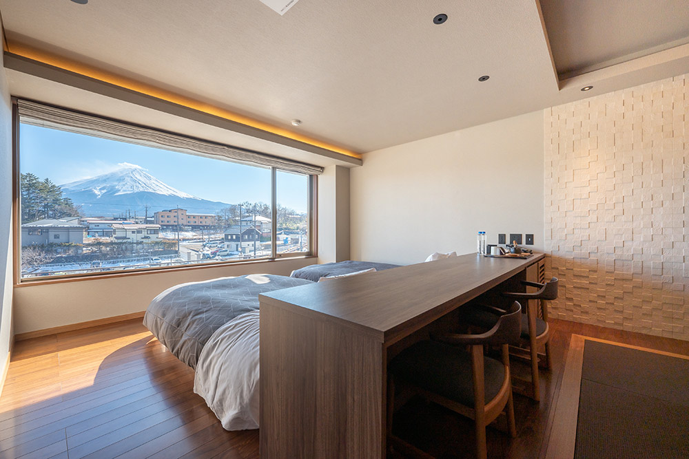 「富士山景觀溫泉旅館大池飯店」以無死角富士山絕景奪下樂天旅遊富士山景觀人氣溫泉旅館排名第一名