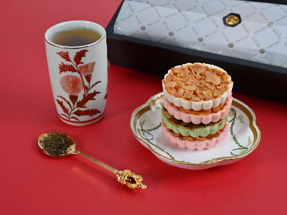 古典玫瑰園新年禮盒情境