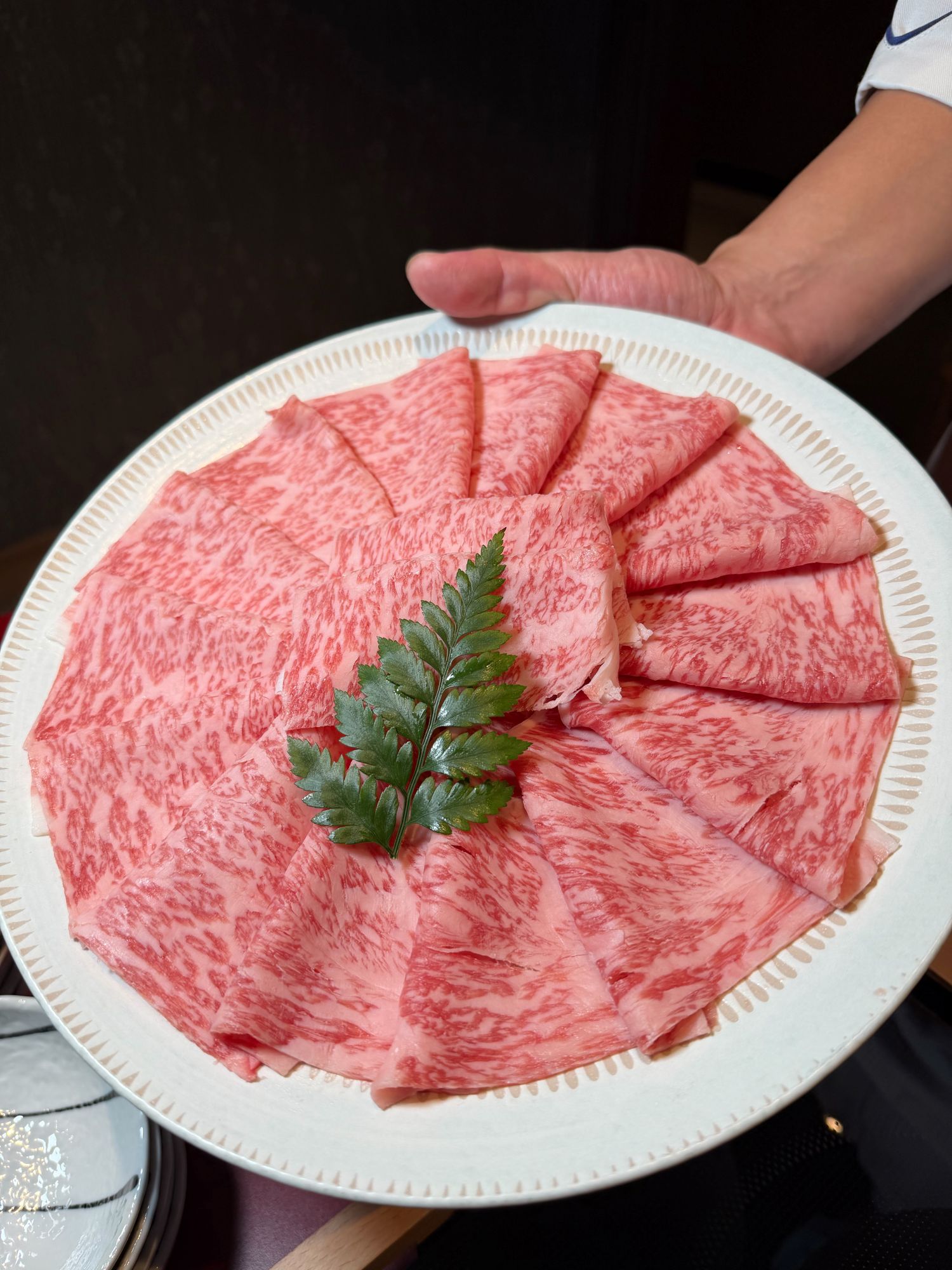 除日本和牛外，亦可加價升級 A5 等級仙台和牛