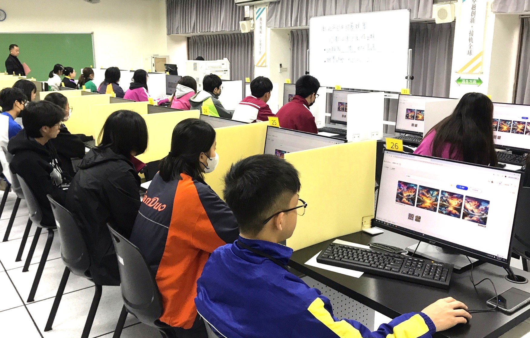 新北首創AI圖文國中技藝競賽,讓技藝教育對焦新興科技