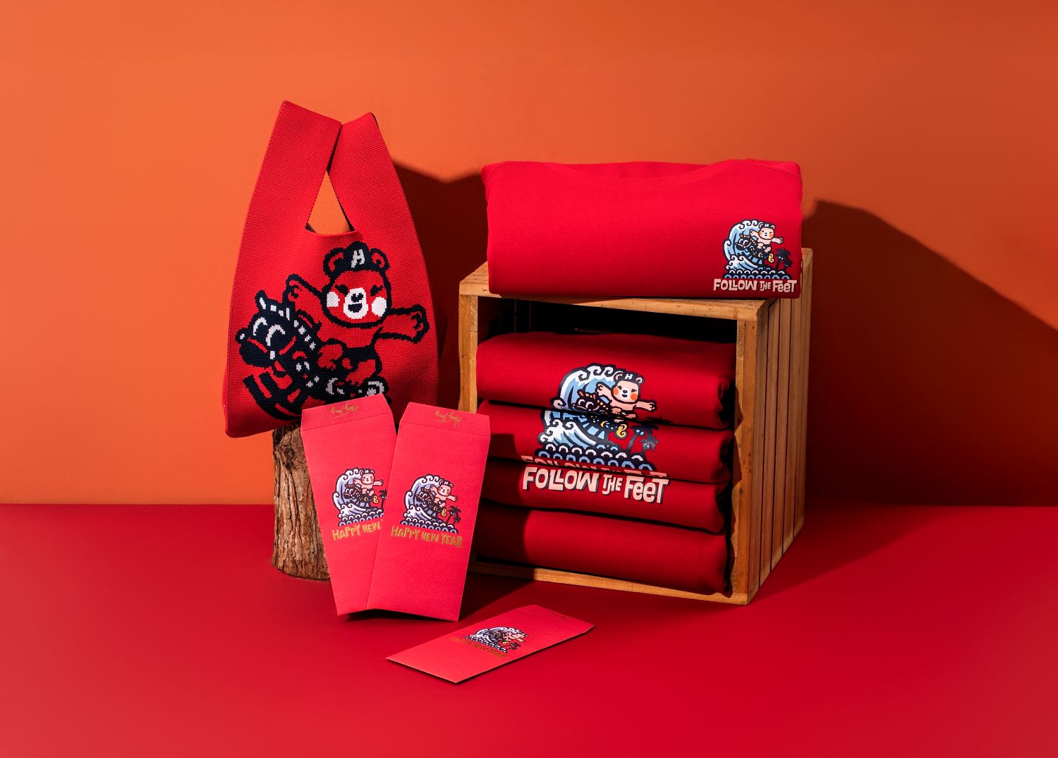 Hang Ten × 洪福田《浪騰馬躍》馬年聯名系列