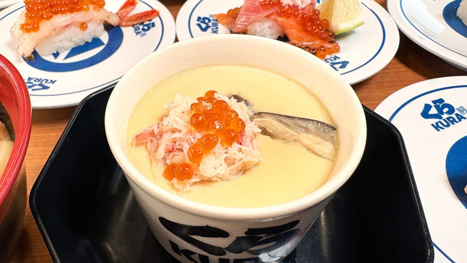 蟹肉鮭魚卵茶碗蒸