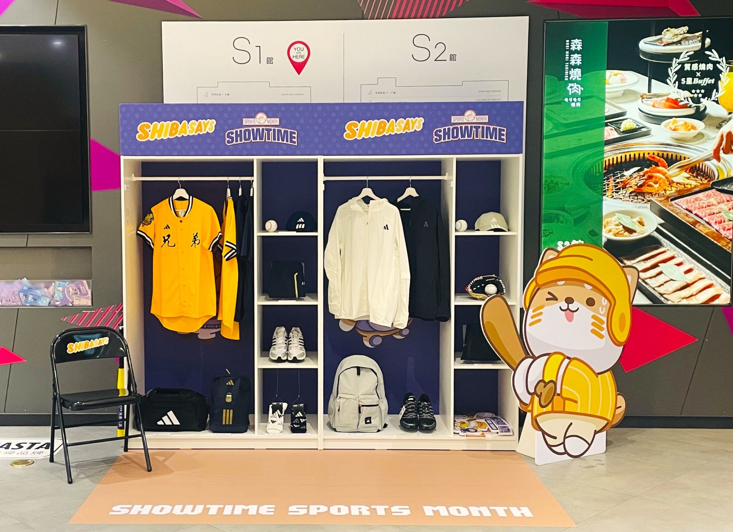 即日起至 4 月 7 日,秀泰生活商場四店推出應援加碼回饋,當日於指定運動品牌消費累計滿5,000元,送TEAM TAIWAN 限量款毛巾(粉色),且有機會獲得NIKE商品抵用券200元。