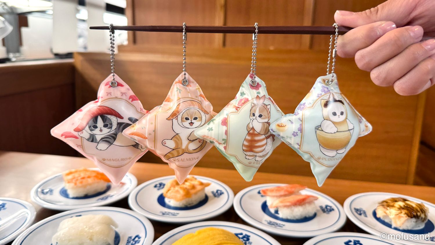 藏壽司｜藏壽司 X 貓福珊迪_滿額贈裝飾掛飾