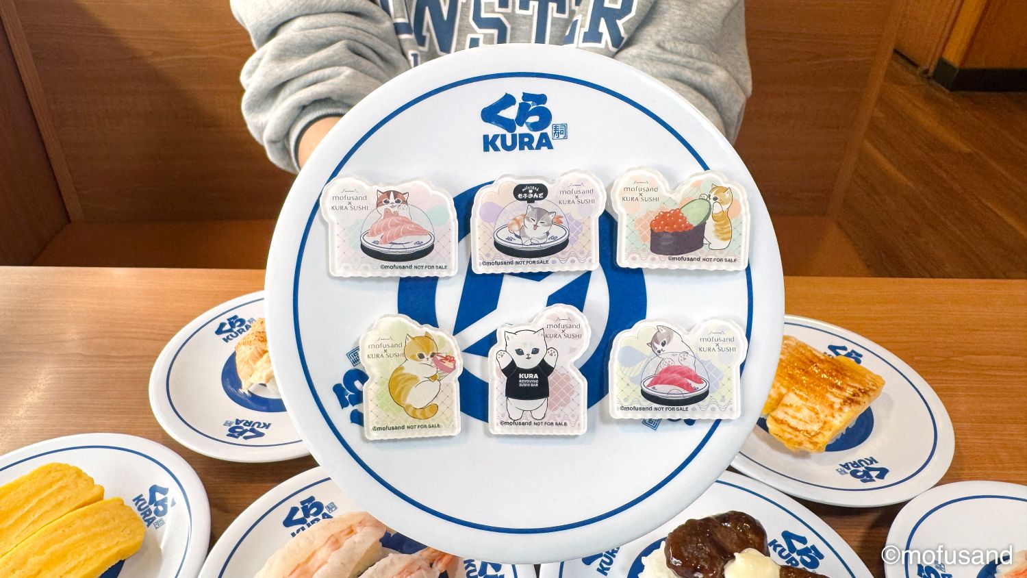 藏壽司 X 貓福珊迪扭蛋_壓克力貼飾