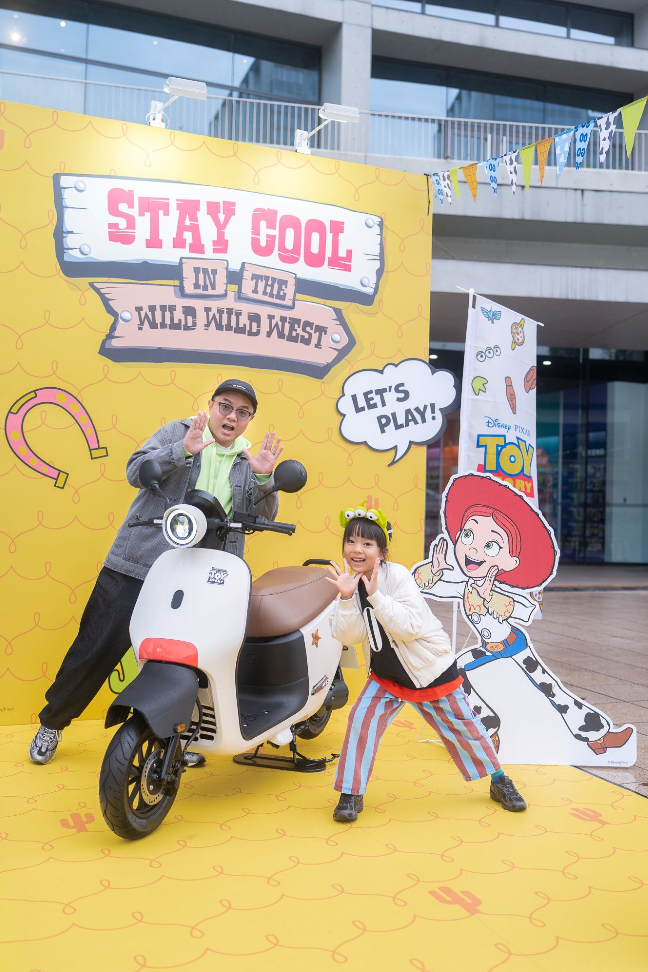巴斯光年、三眼怪、翠絲等多個經典角色拍照區,無論是車迷或玩具總動員粉絲,大小朋友們都能玩得超盡興!