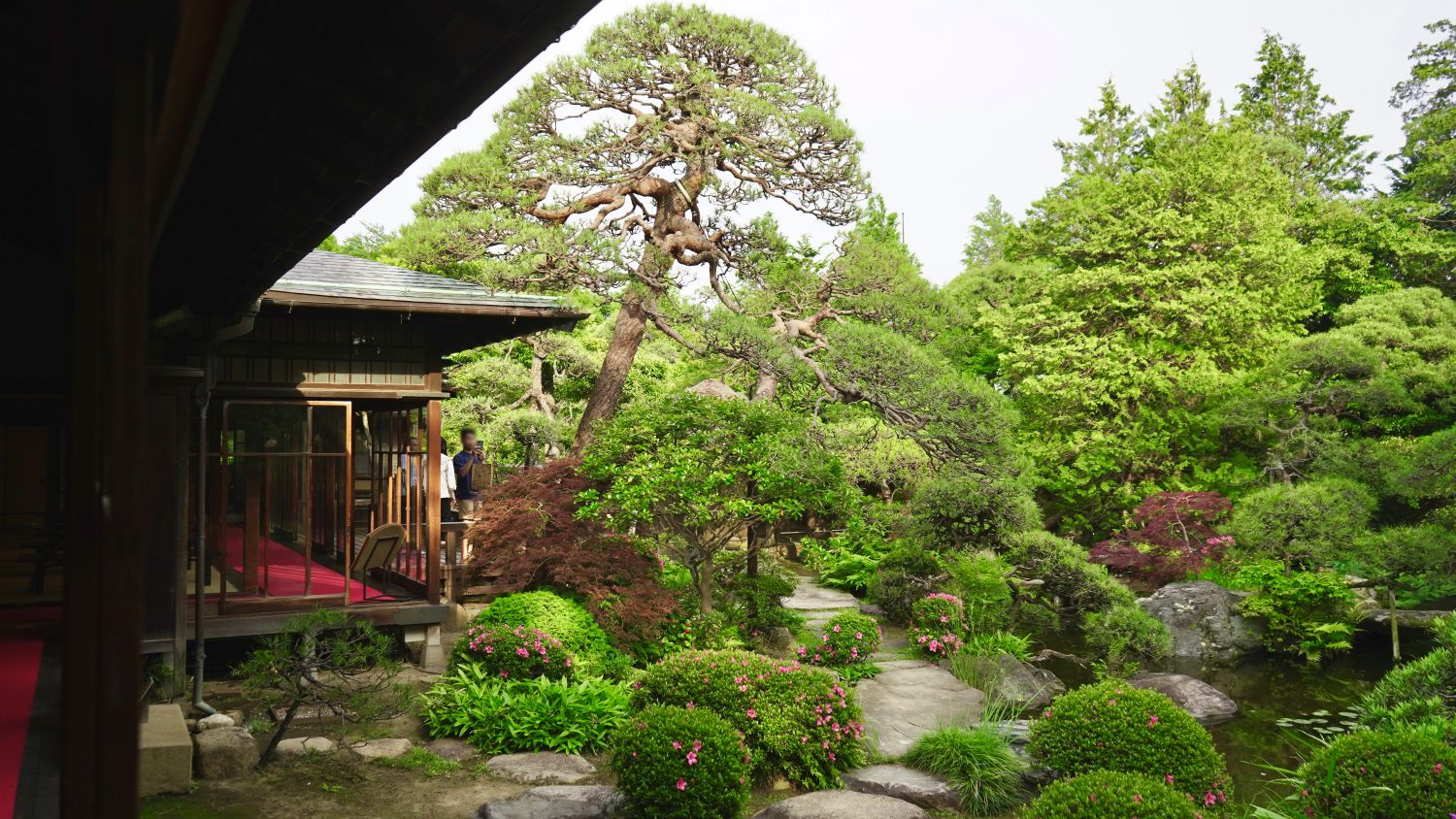 漫步在山本亭，彷彿置身於「大正浪漫」的經典場景中