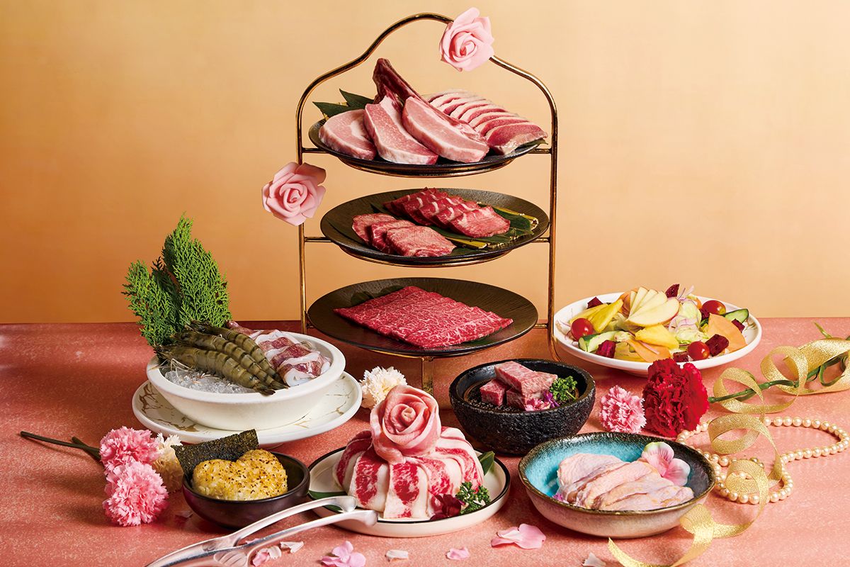 燒肉同話3,688元三人饗宴華麗升級，加碼299元 限定加購限量復古即可拍相機，為母親節留下永恆典藏