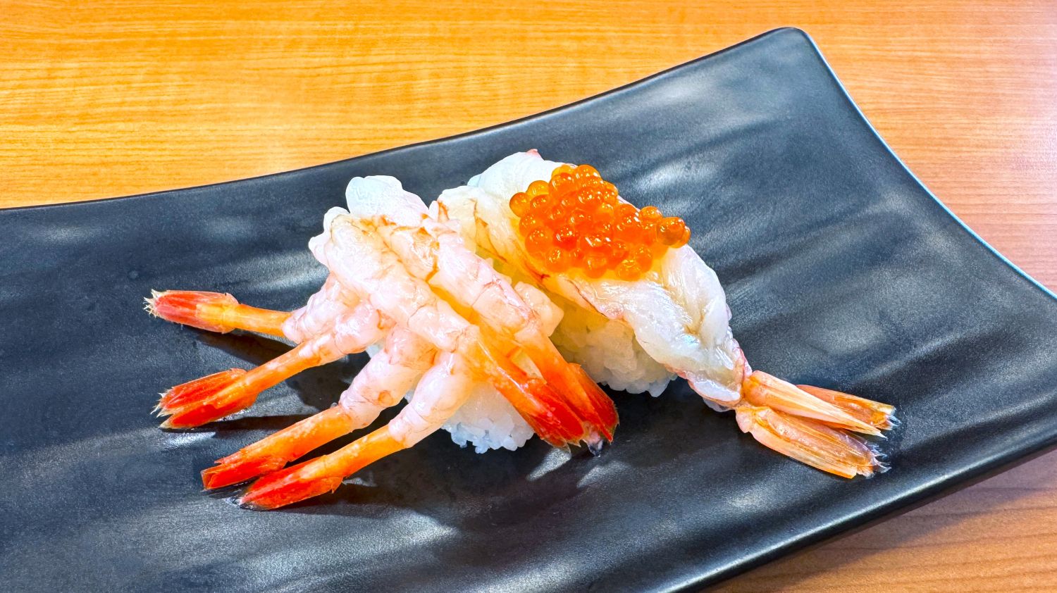 藏壽司｜花瀑蝦盛合｜NT.100