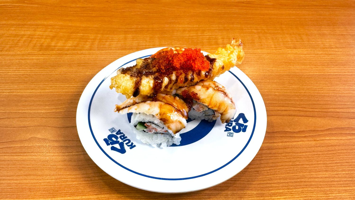 藏壽司｜鮮蝦虎皮壽司卷｜NT.90