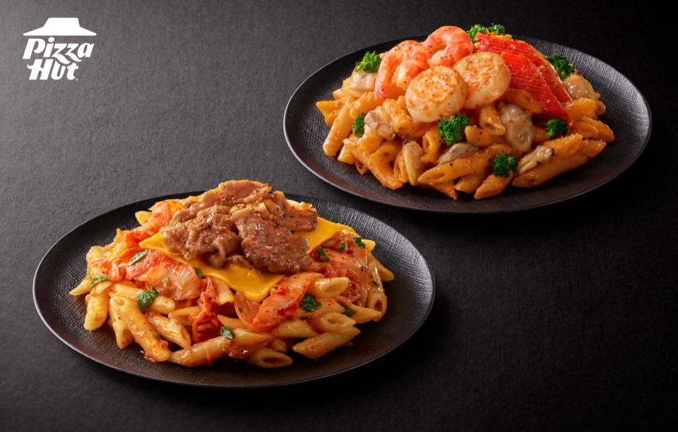 必勝客日韓雙風味筆管麵：「明太子干貝鮮蝦、泡菜起司雪花牛」同步開吃！｜美食｜日享傳媒 SunRiseSharing