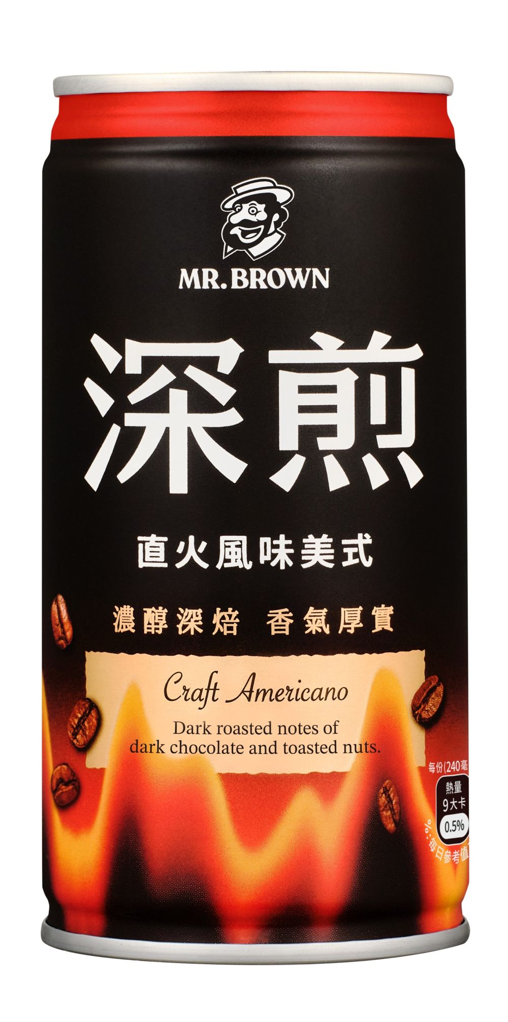 伯朗深煎咖啡-直火風味美式