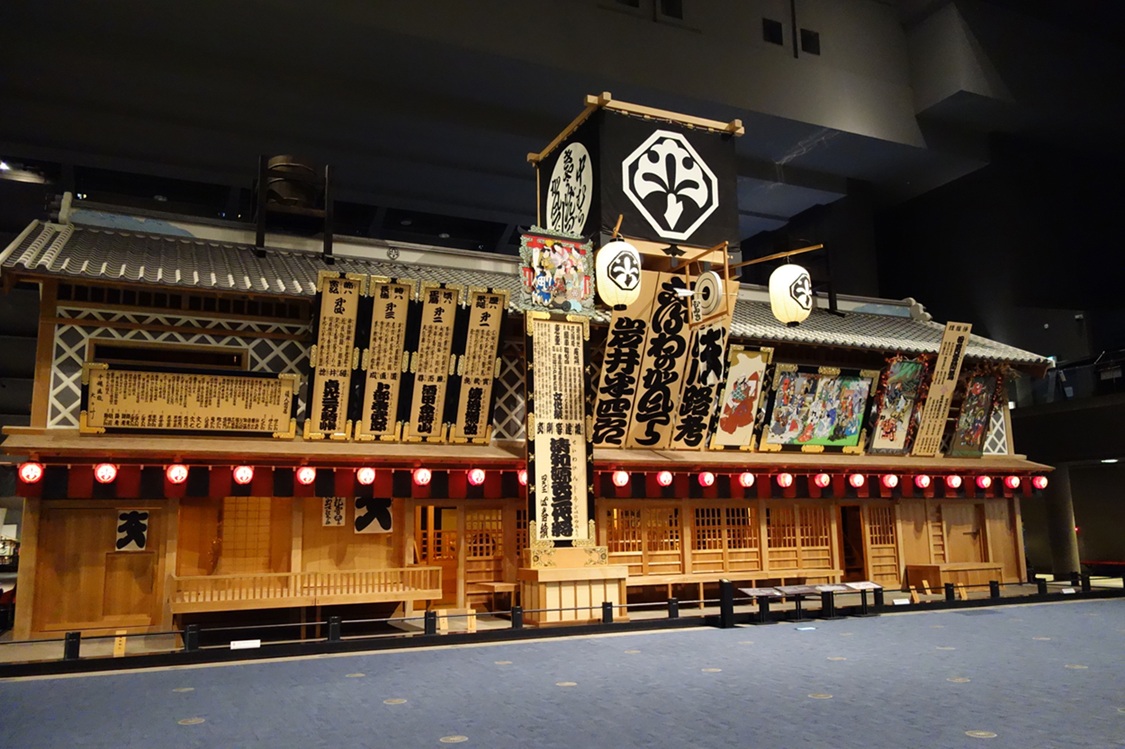 戲院「中村座」展示示意圖