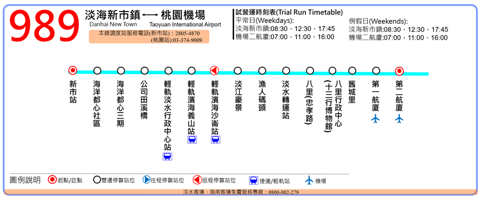 989公車路線圖