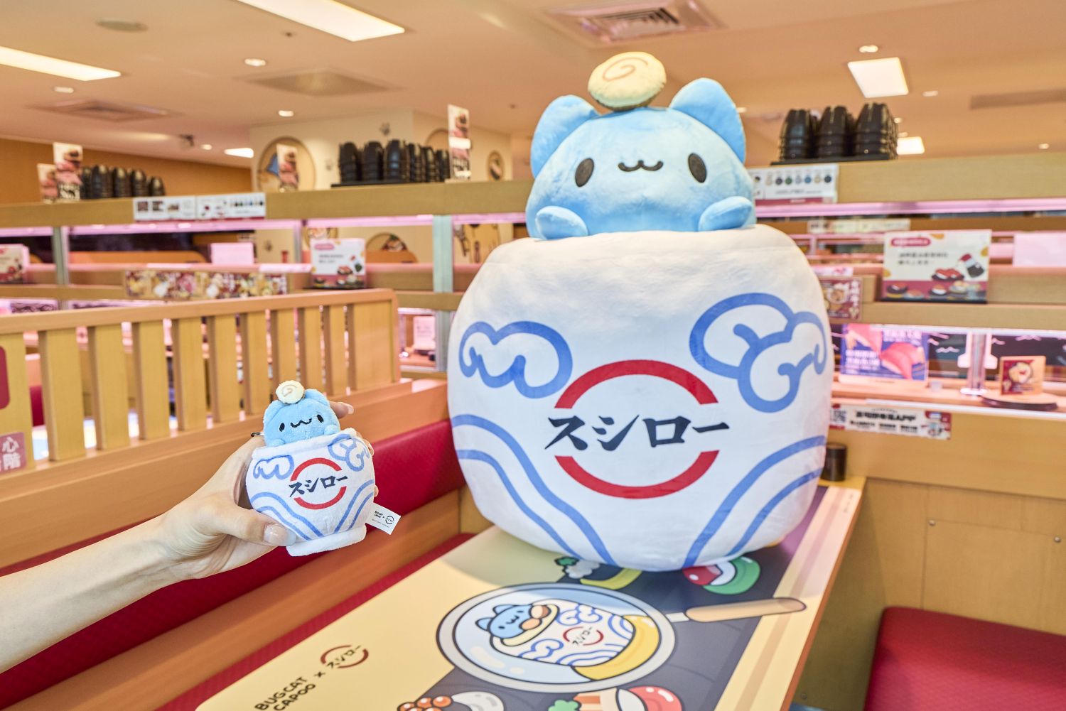 「咖波50盤大挑戰！」獎項 咖波茶碗蒸抱枕