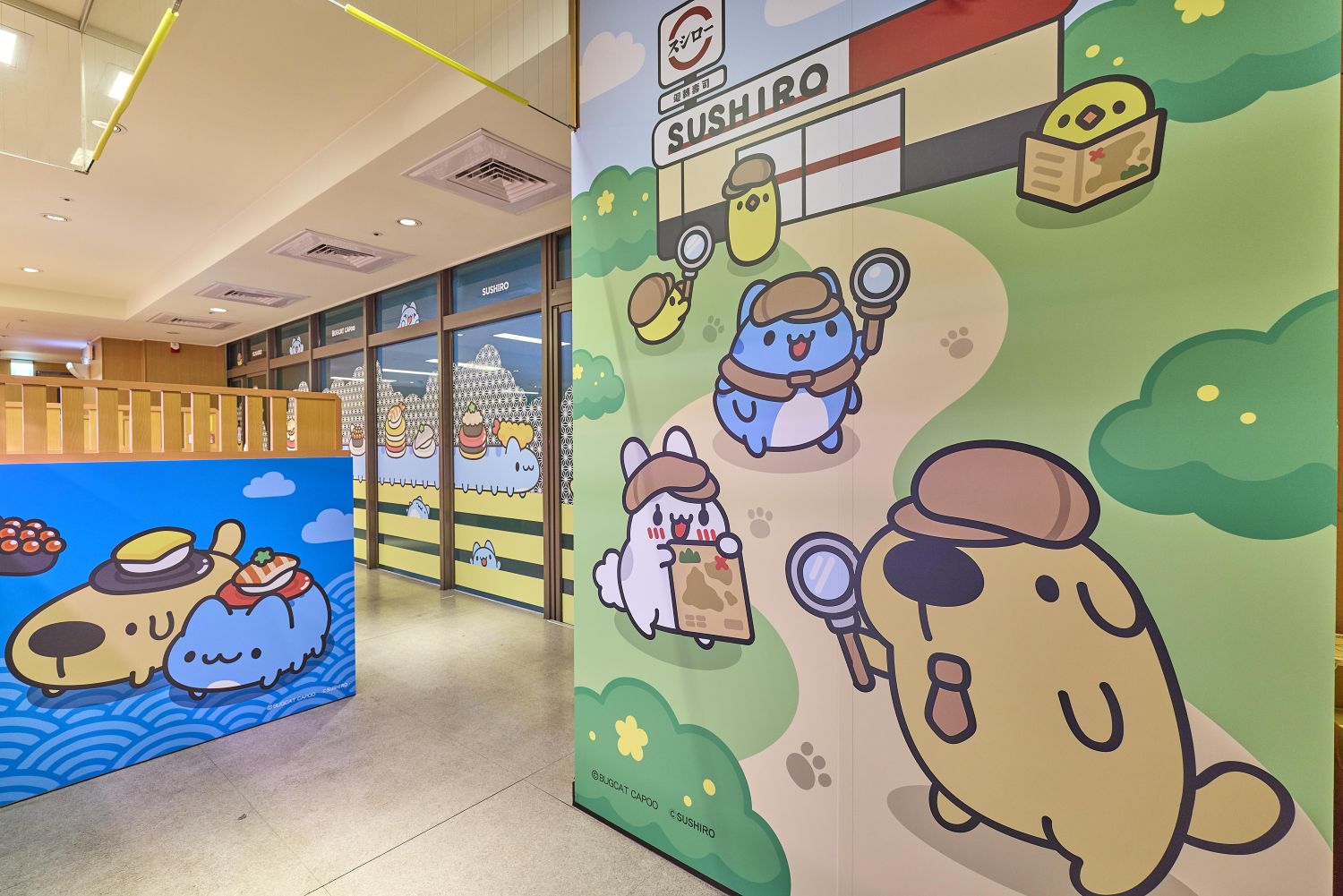 全台6家壽司郎 ×《貓貓蟲咖波》主題限定店