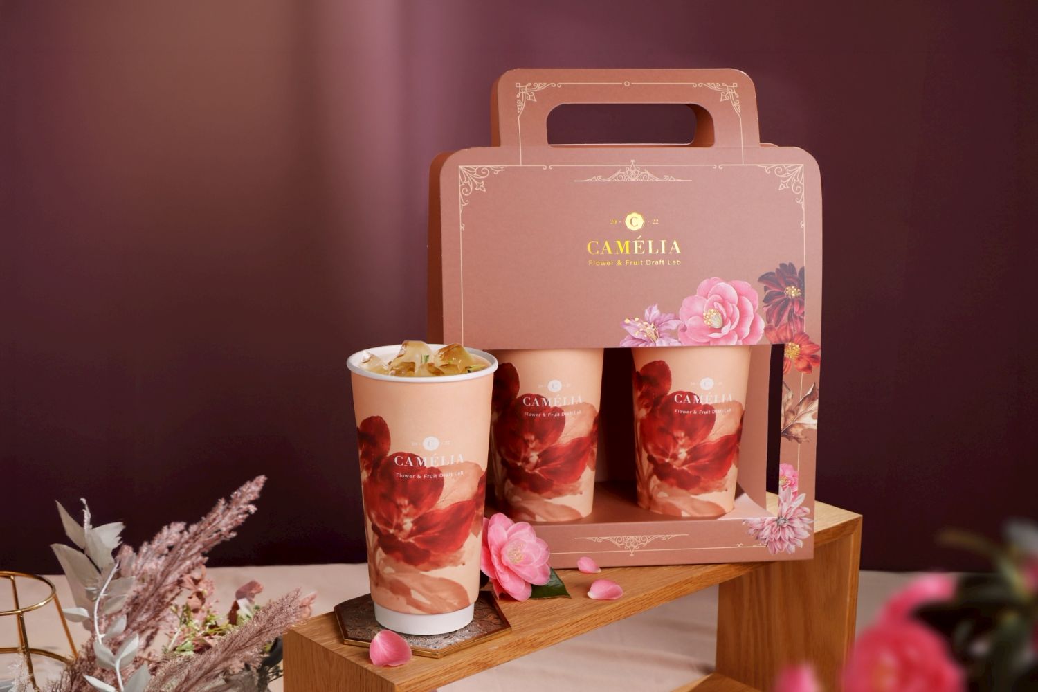 CAMÉLIA 山茶花」全新精品飲品品牌進駐漢神洲際,打造花果交織的新體驗