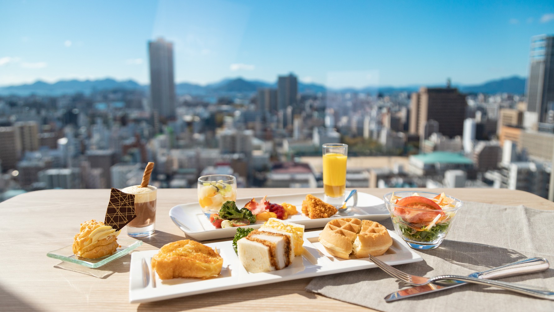 「三井花園飯店廣島」早餐
