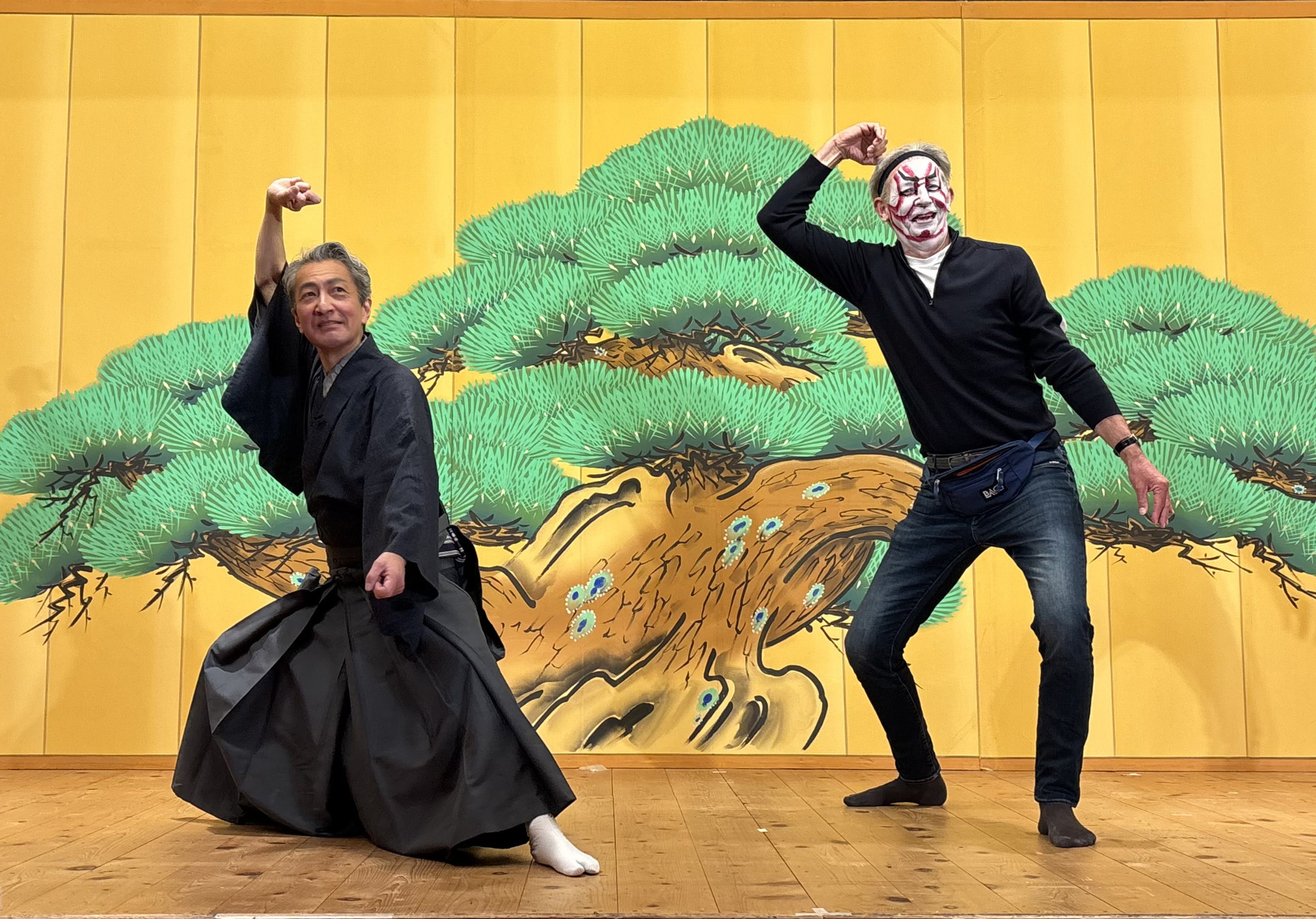 體驗活動:「隈取」與「見得」體驗